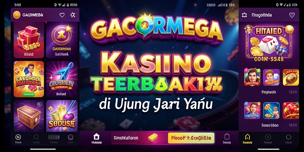 Tampilan gameplay menarik di GACORMEGA dengan berbagai pilihan permainan Kasino.