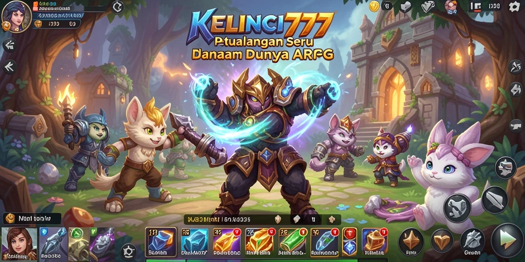 Screenshot gameplay KELINCI777 yang menampilkan aksi bertarung mendebarkan.