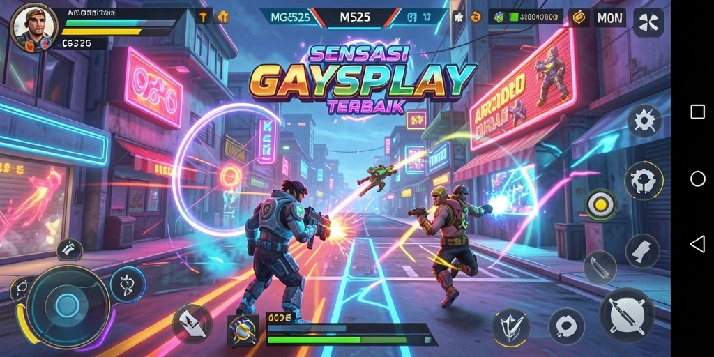 Gameplay seru dari MG525 dengan grafis menakjubkan.