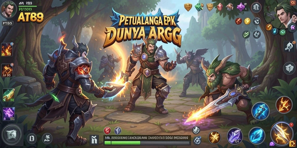Screenshot menampilkan aksi pertarungan seru dalam PT89.