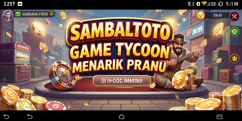 Tangkapan layar gameplay menampilkan strategi Tycoon dalam SAMBALTOTO.