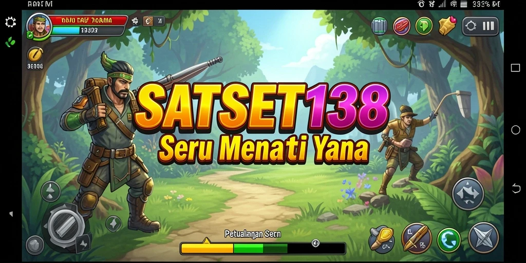 Screenshot SATSET138 menampilkan aksi seru dalam gameplay petualangan.