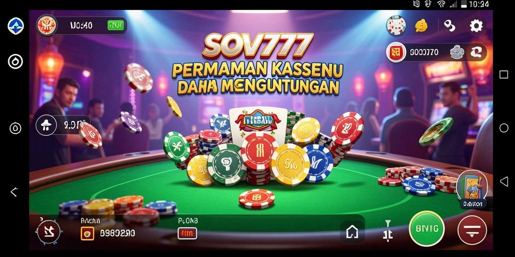 Screenshot SOV777 menampilkan gameplay kasino yang mendebarkan dan grafis menawan.