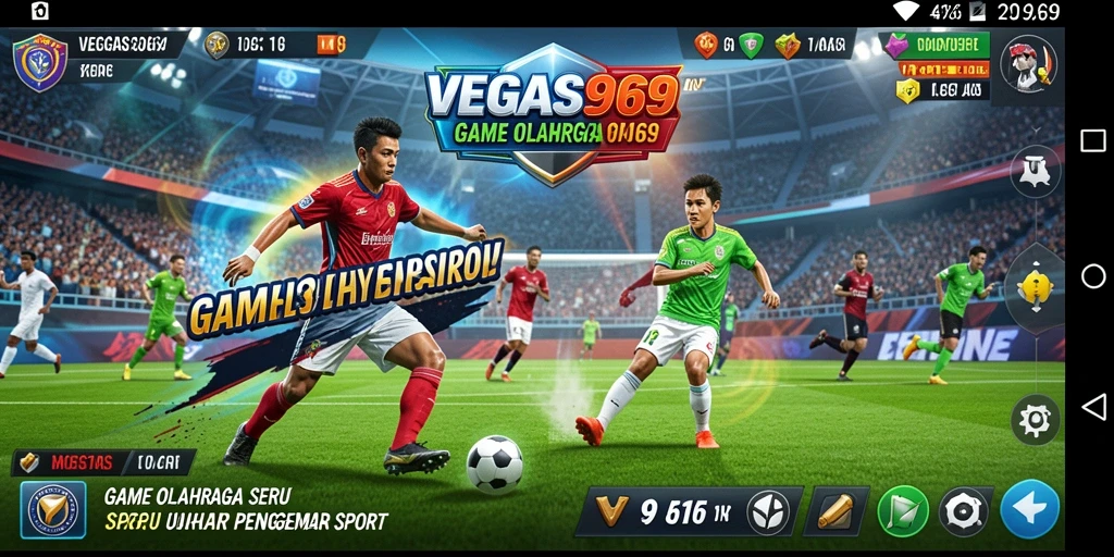 Tampilan gameplay seru dalam VEGAS969 dengan aksi olahraga mendebarkan.